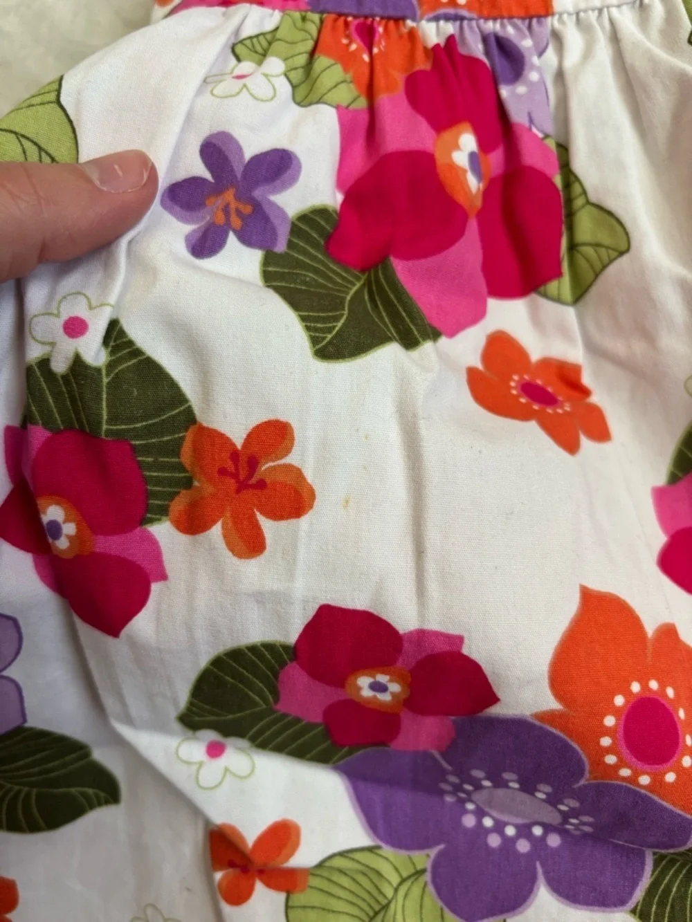 Gymboree Girls Colorful Tropical Floral Halter Sundress